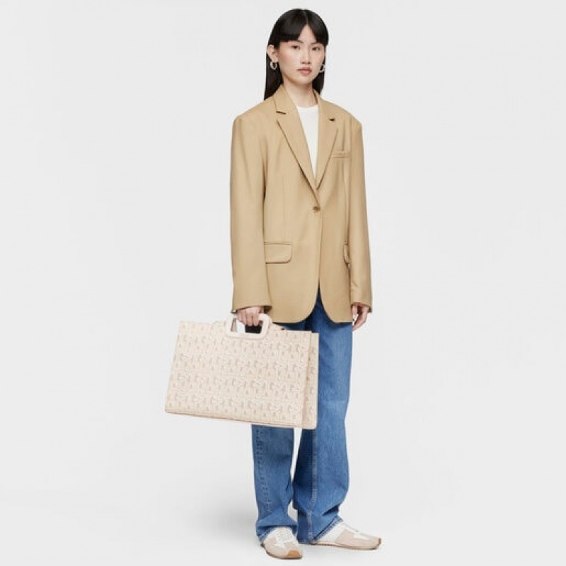 Tous Large Amaya Manifesto Handtasche Beige | Österreich-GSDPLJ190