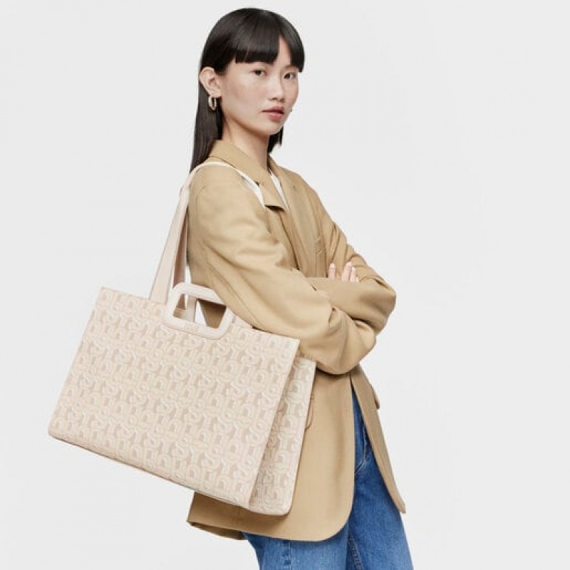 Tous Large Amaya Manifesto Handtasche Beige | Österreich-GSDPLJ190
