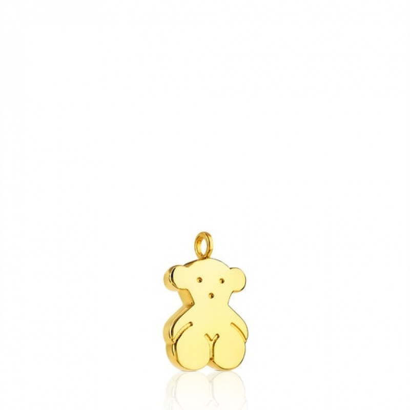 Tous Large Bear Motif Sweet Dolls Anhänger Gold | Österreich-EWQSYP918