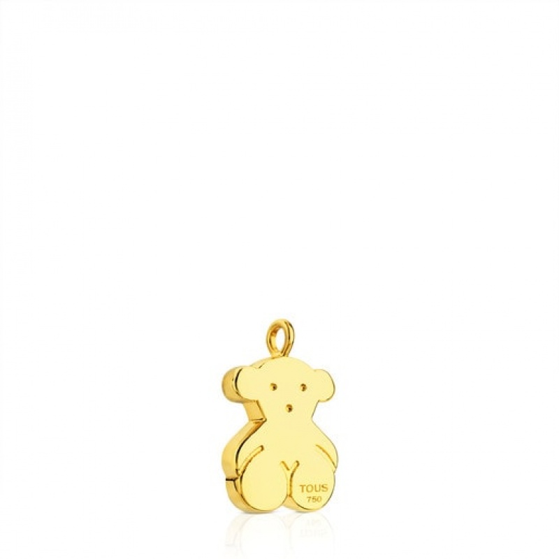 Tous Large Bear Motif Sweet Dolls Anhänger Gold | Österreich-EWQSYP918