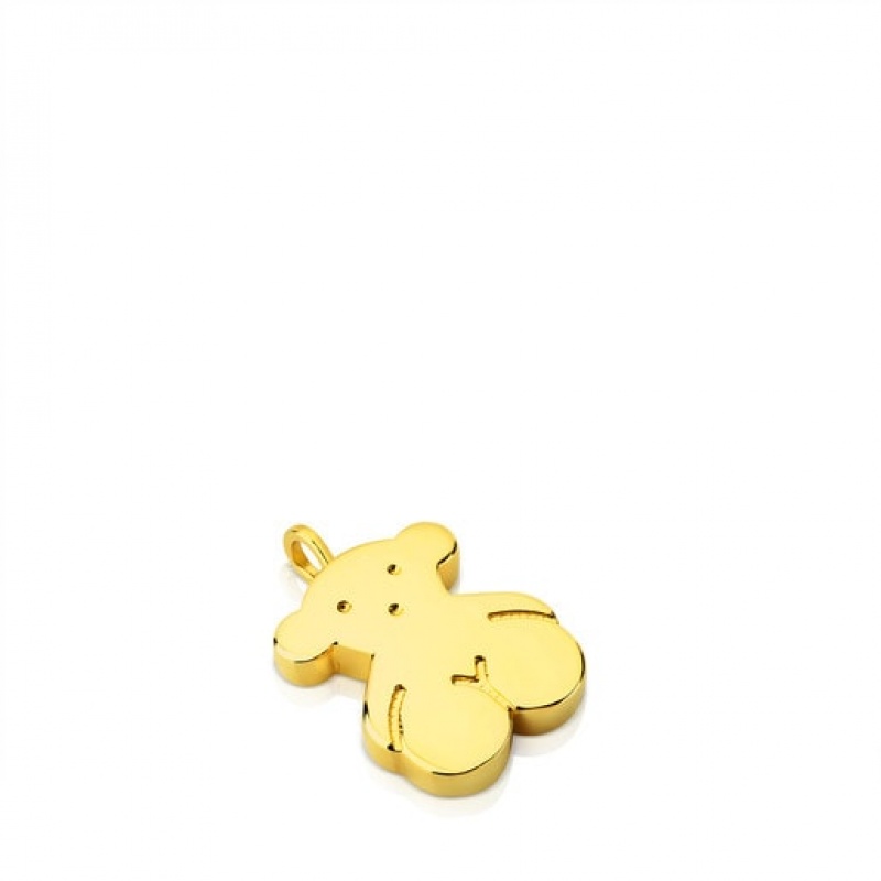 Tous Large Bear Motif Sweet Dolls Anhänger Gold | Österreich-EWQSYP918
