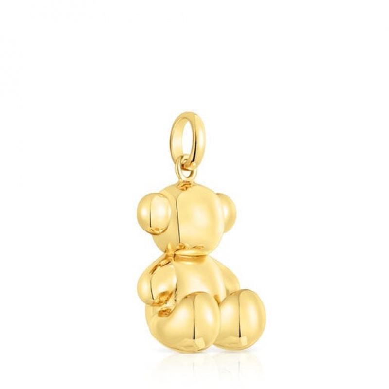 Tous Large Bold Bear Anhänger Gold | Österreich-EKSLYO931