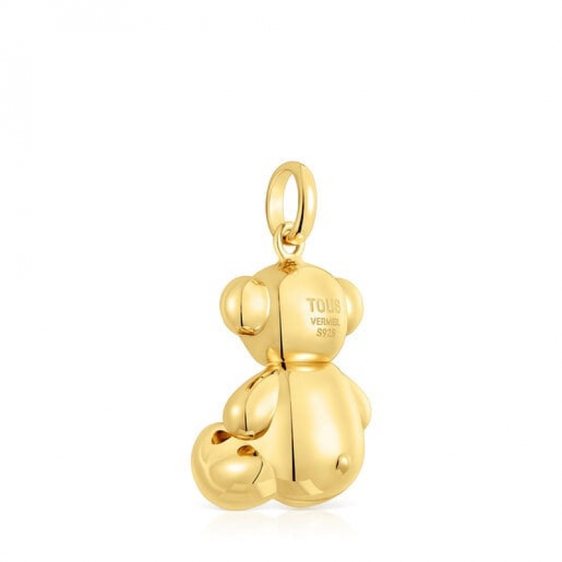 Tous Large Bold Bear Anhänger Gold | Österreich-EKSLYO931