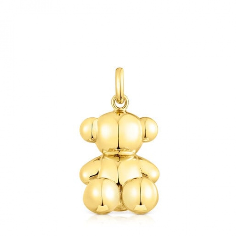Tous Large Bold Bear Anhänger Gold | Österreich-EKSLYO931