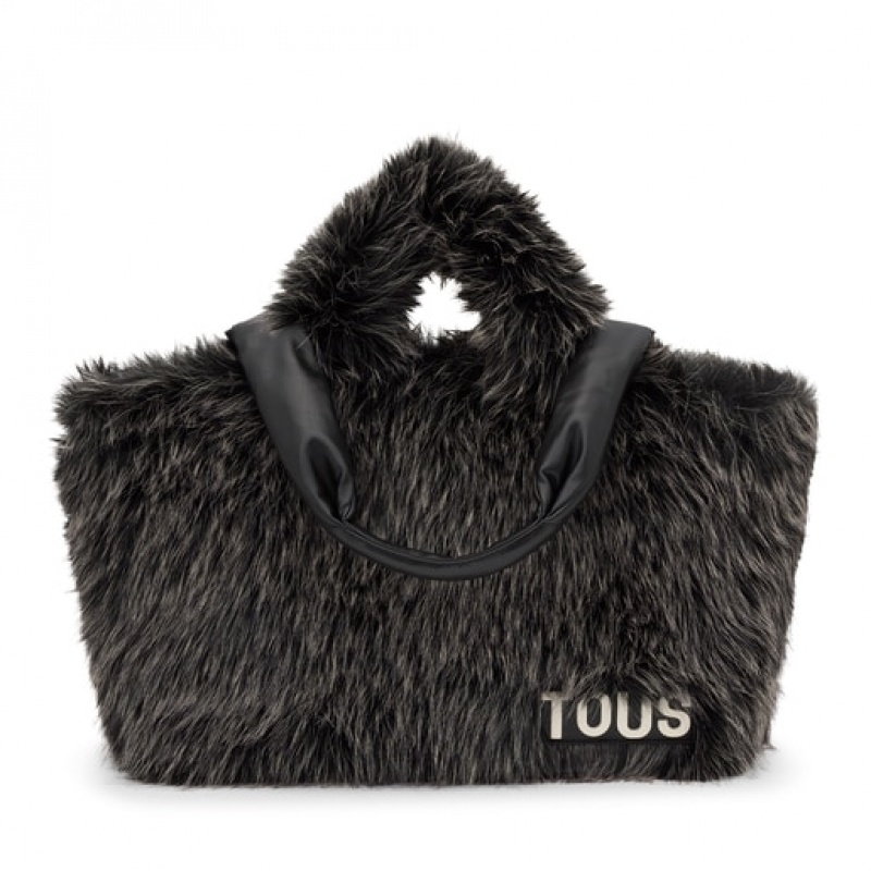 Tous Large Carol Warm Tragetasche Schwarz | Österreich-RFKMGH836