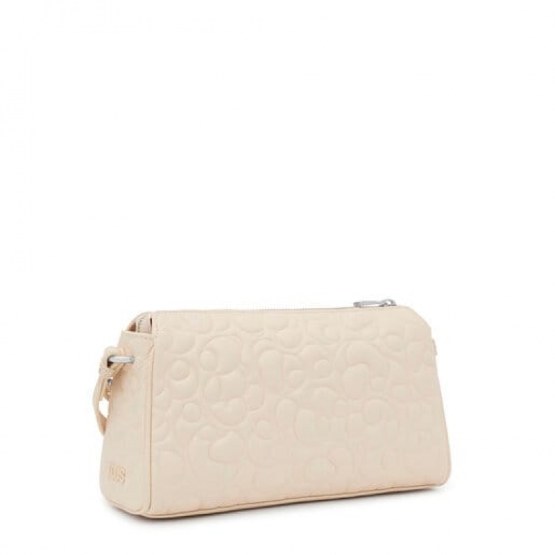 Tous Large Greta Umhängetasche Beige | Österreich-TMONKA691