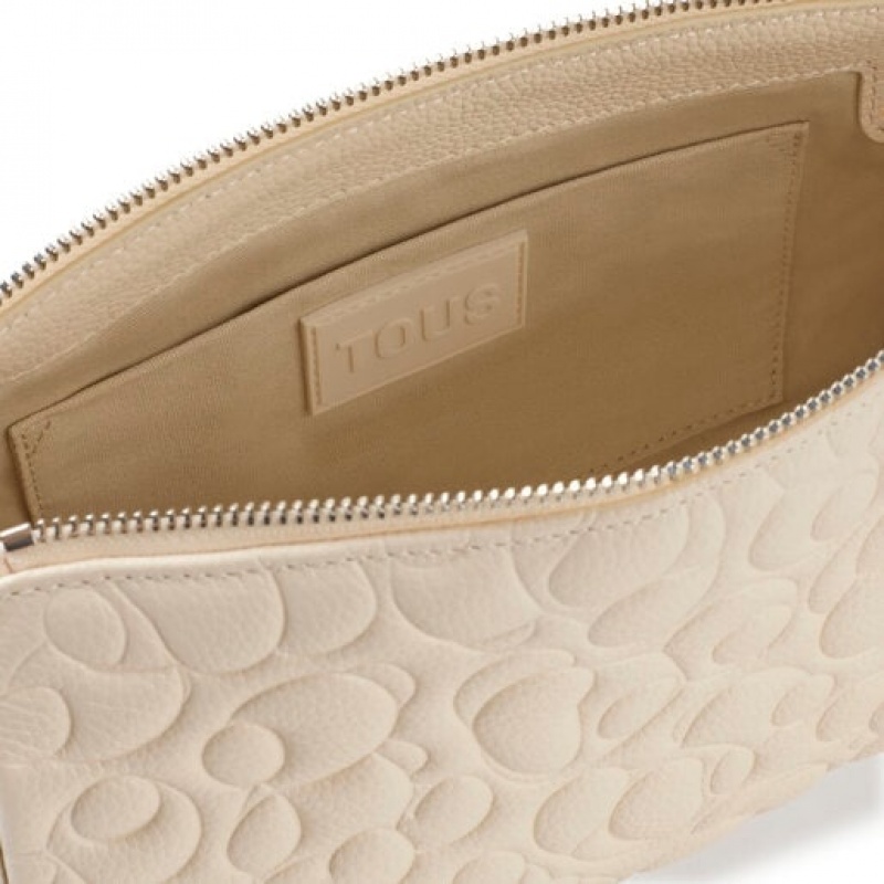 Tous Large Greta Umhängetasche Beige | Österreich-TMONKA691