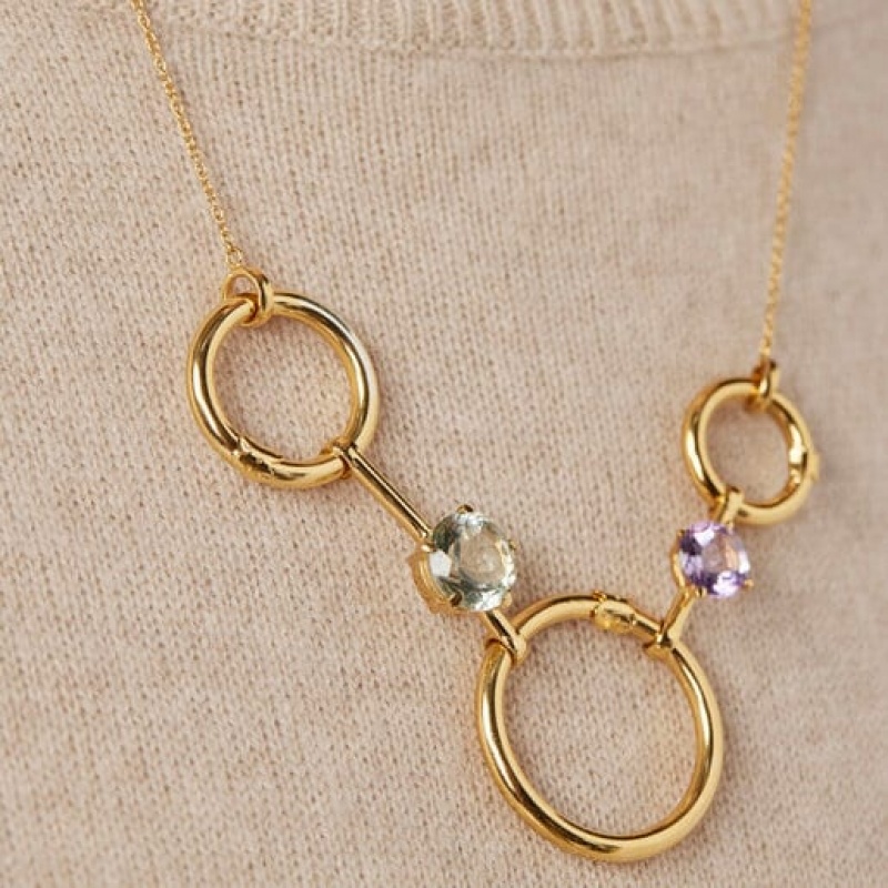 Tous Large Hold With Prasiolite Anhänger Gold | Österreich-NOJLDG463