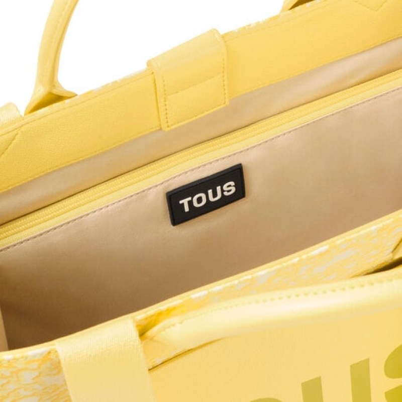 Tous Large Kaos Mini Evolution Amaya Handtasche Gelb | Österreich-LPNXJG219
