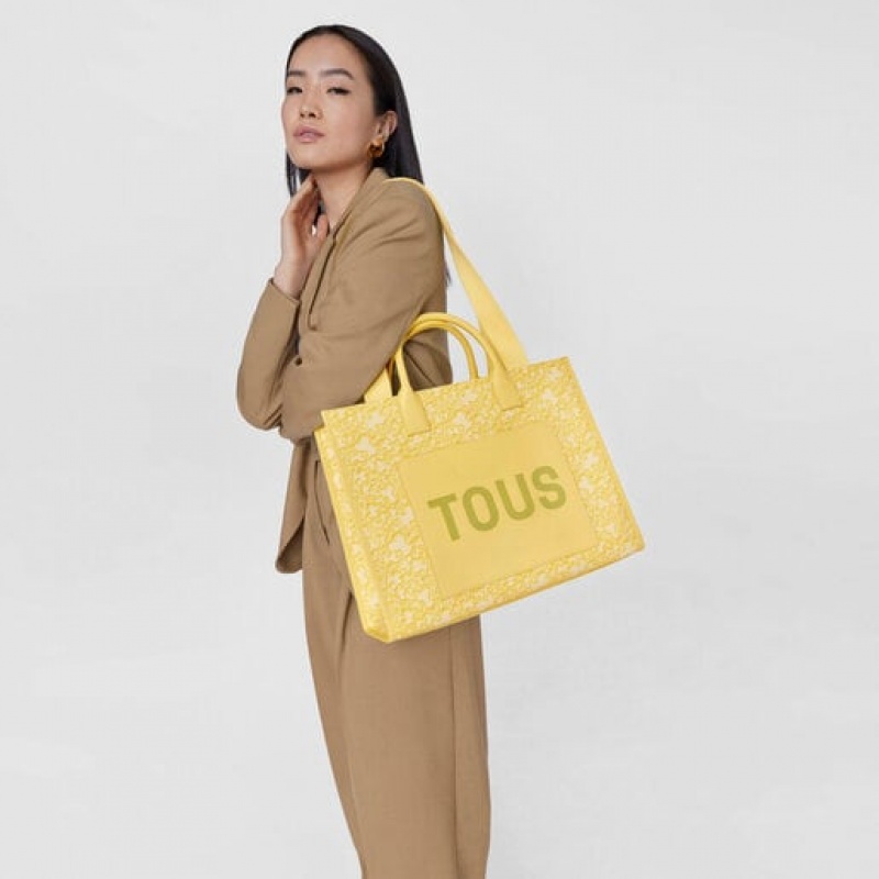 Tous Large Kaos Mini Evolution Amaya Handtasche Gelb | Österreich-LPNXJG219