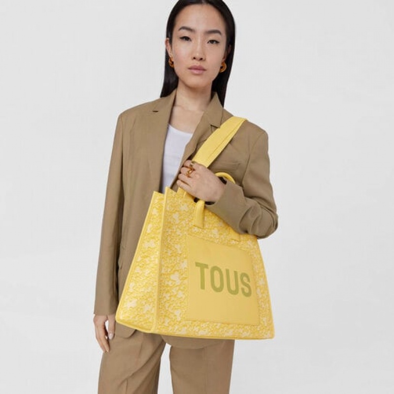 Tous Large Kaos Mini Evolution Amaya Handtasche Gelb | Österreich-LPNXJG219