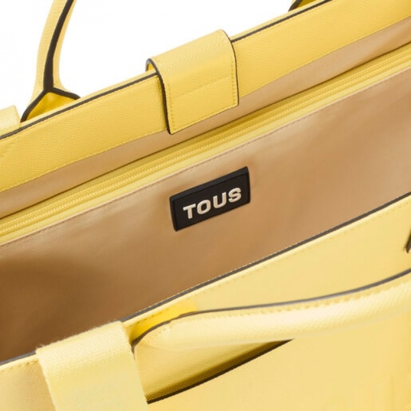 Tous Large La Rue Amaya Handtasche Gelb | Österreich-UVYNSX487