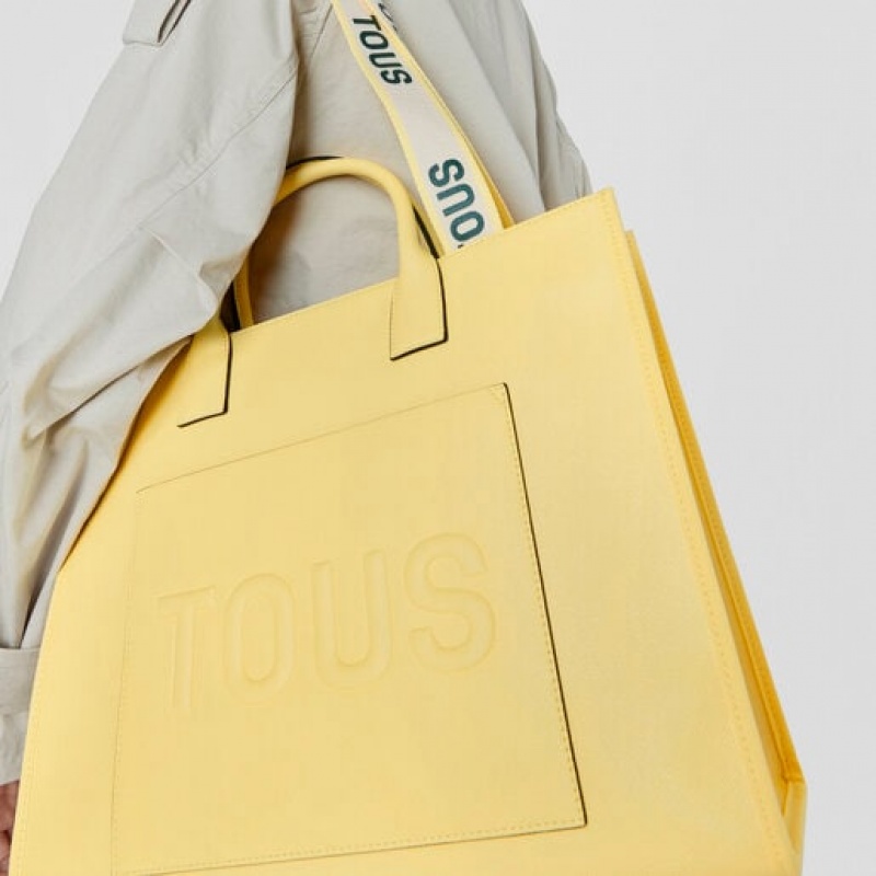 Tous Large La Rue Amaya Handtasche Gelb | Österreich-UVYNSX487