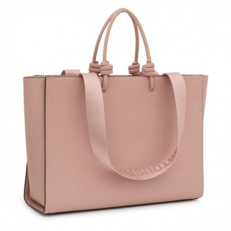 Tous Large La Rue New Amaya Handtasche Beige | Österreich-WEUYFB917