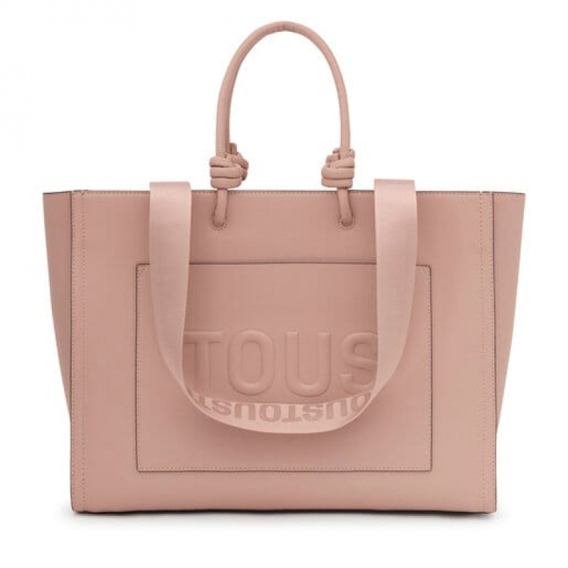 Tous Large La Rue New Amaya Handtasche Beige | Österreich-WEUYFB917