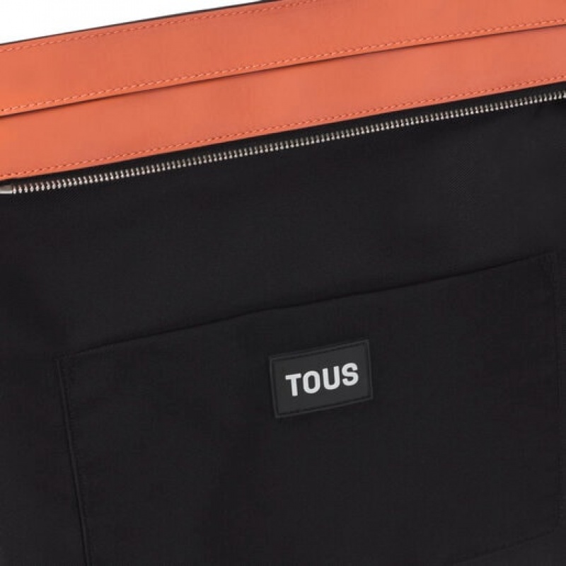 Tous Large Leder Candy Handtasche Orange | Österreich-RTBJKL864