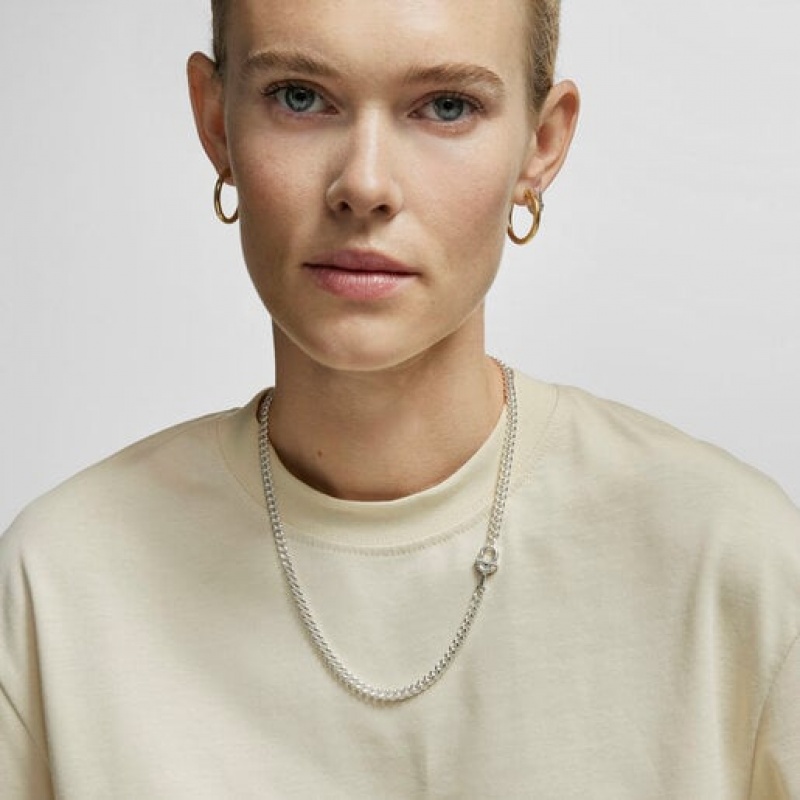 Tous Large Manifesto Curb Choker Kettenriemen Gold | Österreich-ANFIJG197