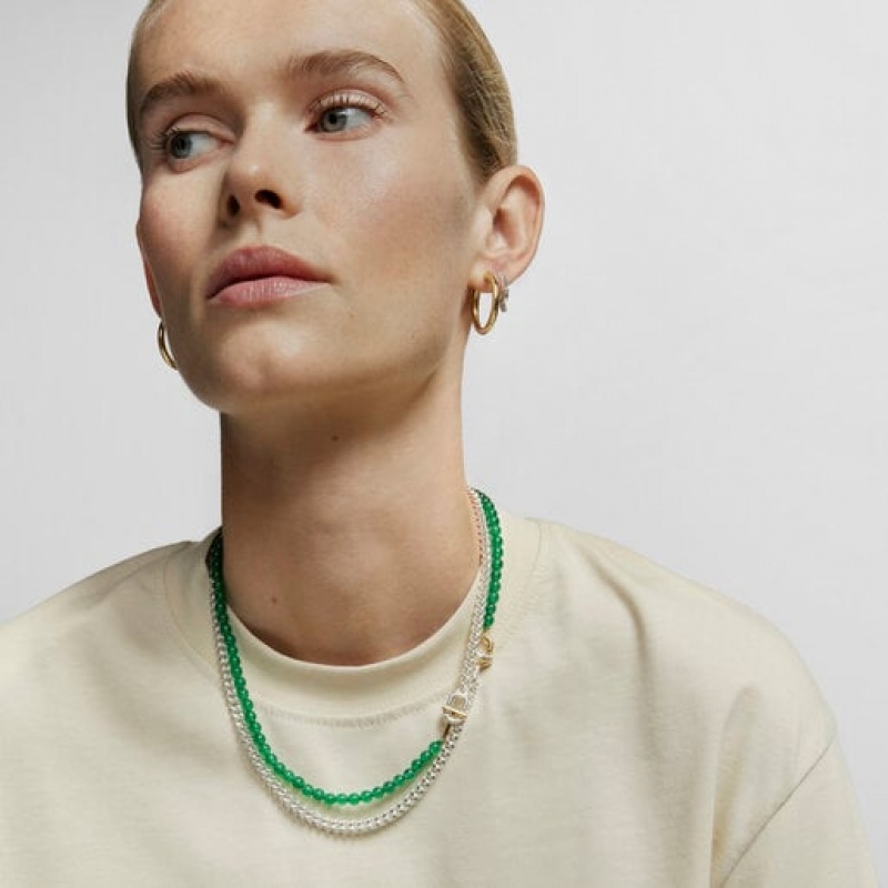 Tous Large Manifesto Curb Choker Kettenriemen Gold | Österreich-ANFIJG197