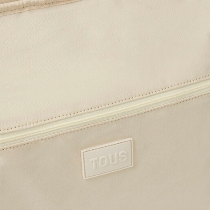 Tous Large Manifesto Rucksack Beige | Österreich-ZGOIDJ756