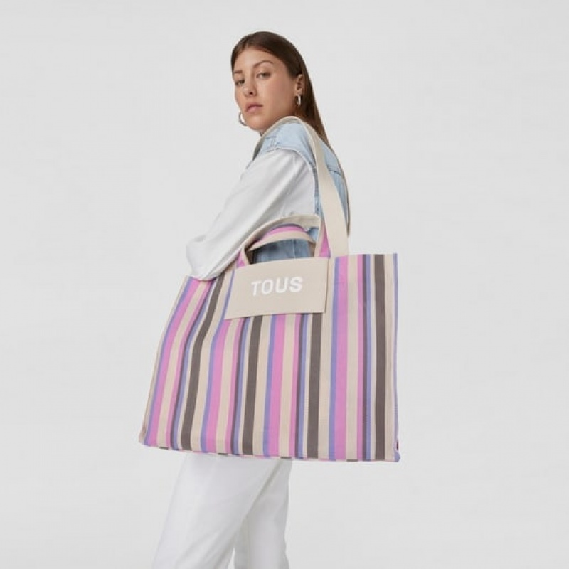 Tous Large Stripes Handtasche Mehrfarbig | Österreich-UMLGNP406