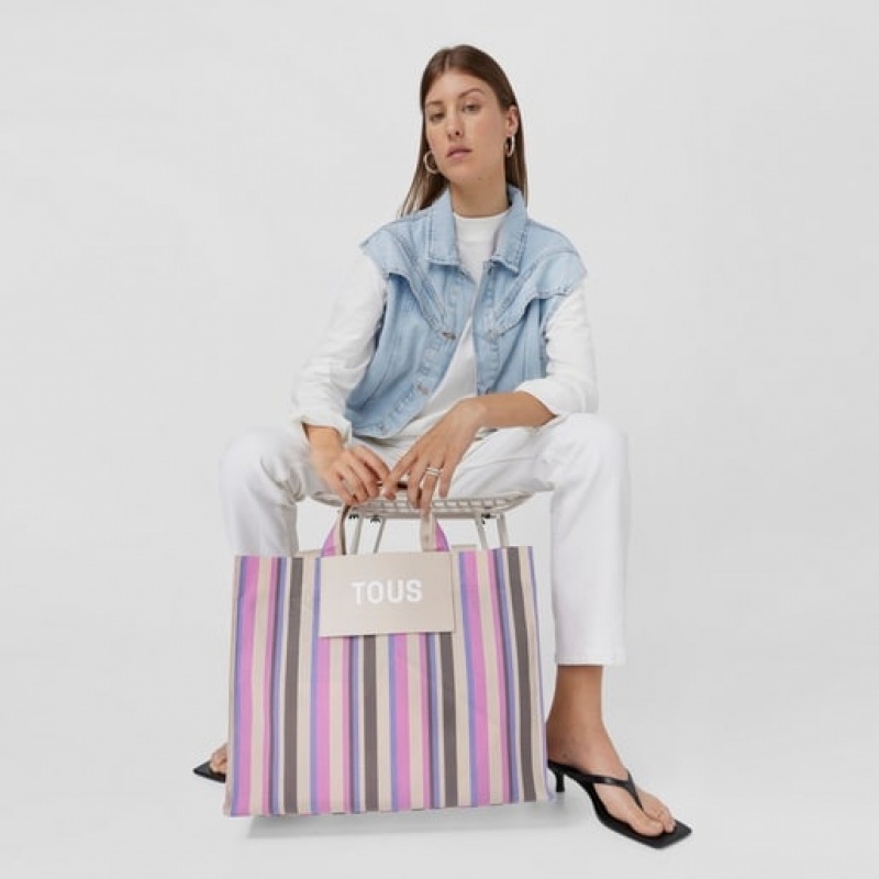 Tous Large Stripes Handtasche Mehrfarbig | Österreich-UMLGNP406