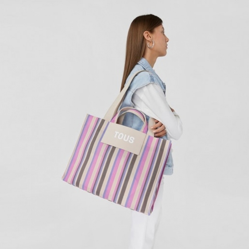 Tous Large Stripes Handtasche Mehrfarbig | Österreich-UMLGNP406