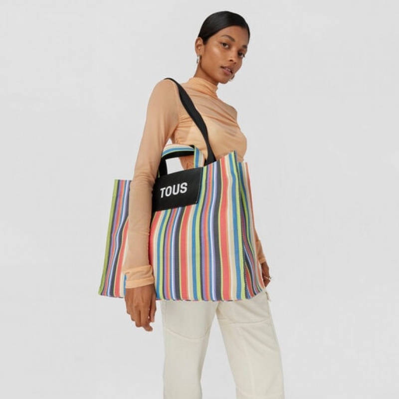 Tous Large Stripes Handtasche Mehrfarbig | Österreich-BLQUWY860