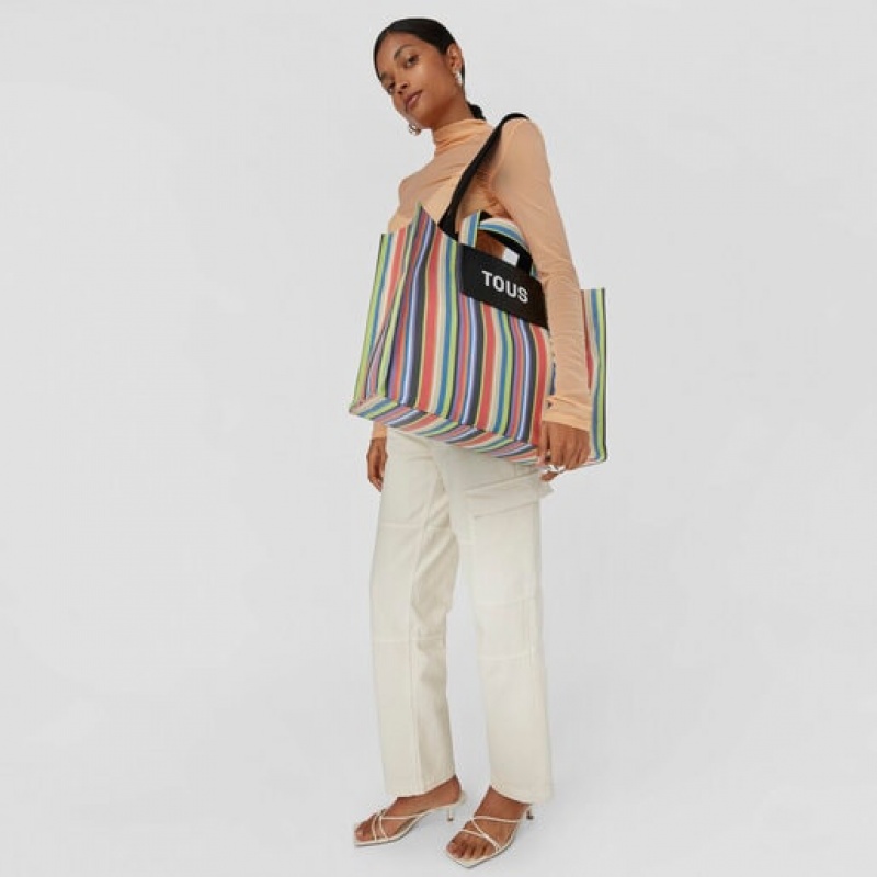 Tous Large Stripes Handtasche Mehrfarbig | Österreich-BLQUWY860