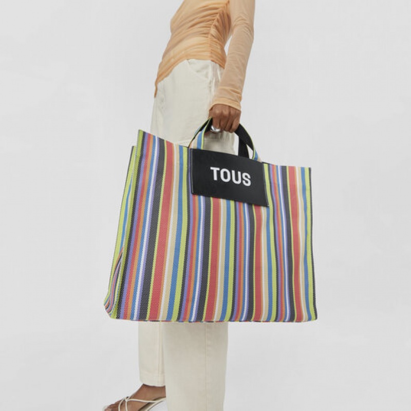 Tous Large Stripes Handtasche Mehrfarbig | Österreich-BLQUWY860