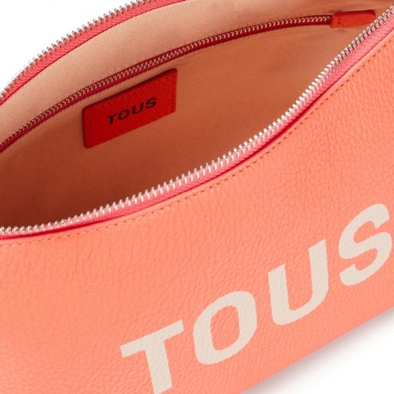 Tous Leder Balloon Umhängetasche Orange | Österreich-HBGDOW934