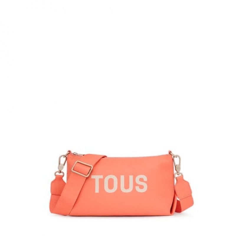 Tous Leder Balloon Umhängetasche Orange | Österreich-HBGDOW934