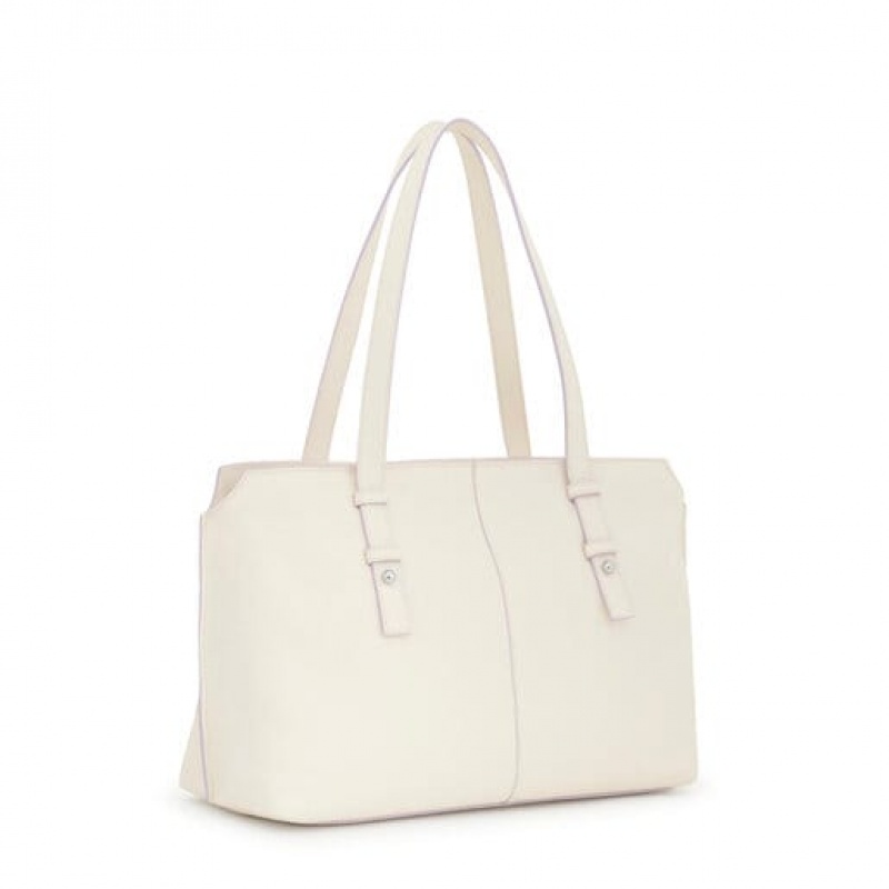 Tous Leder City Candy Handtasche Beige | Österreich-CDFMUY376