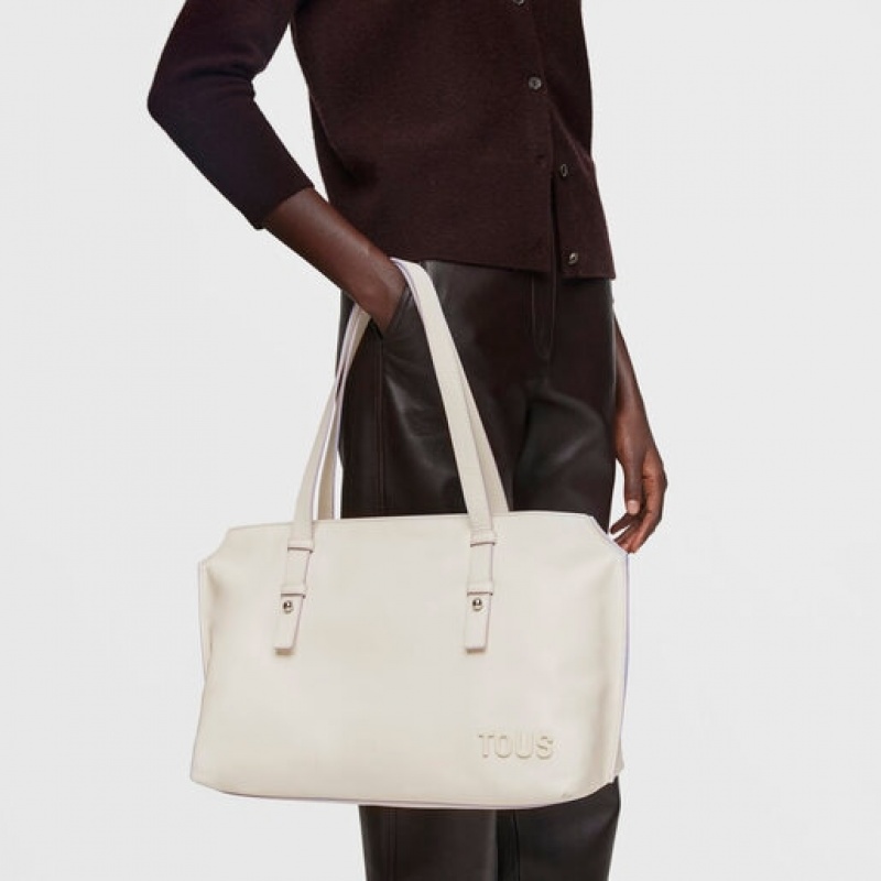 Tous Leder City Candy Handtasche Beige | Österreich-CDFMUY376