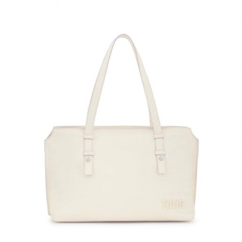 Tous Leder City Candy Handtasche Beige | Österreich-CDFMUY376