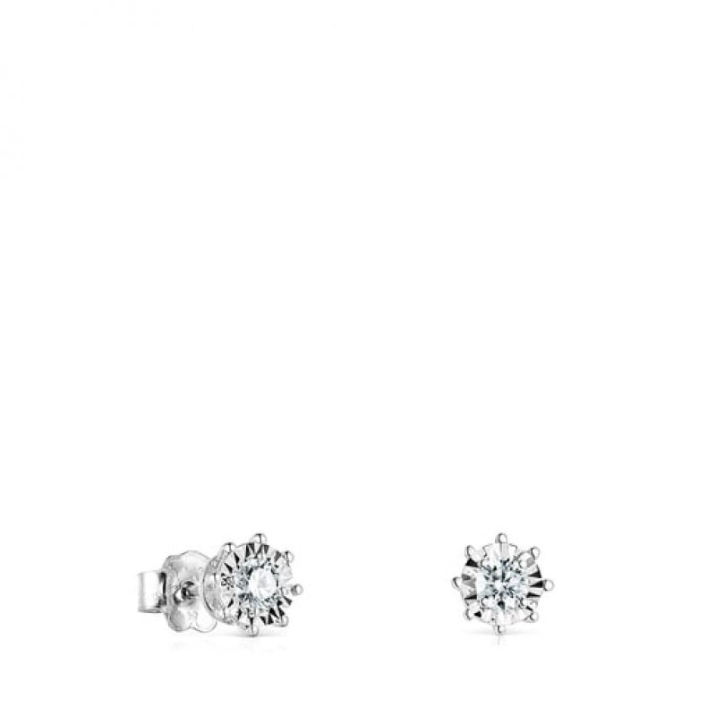 Tous Les Classiques Diamonds 021ct Ohrringe Silber | Österreich-HNCLSO703
