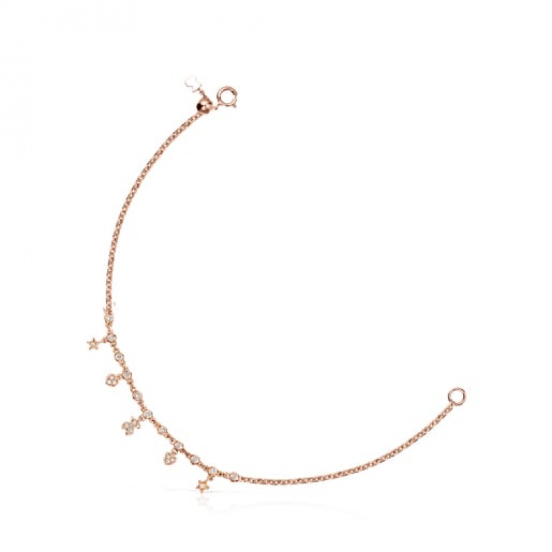 Tous Les Classiques With Diamonds Armband Rosa Gold | Österreich-GBAVRS927