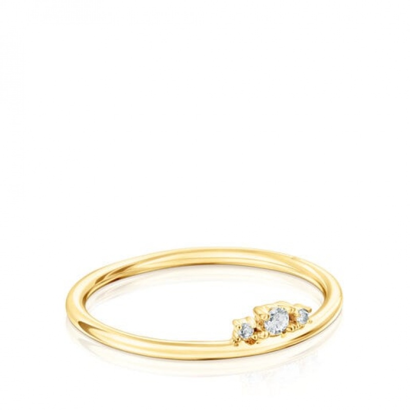 Tous Les Classiques With Diamonds Ring Gold | Österreich-XHYEDS106