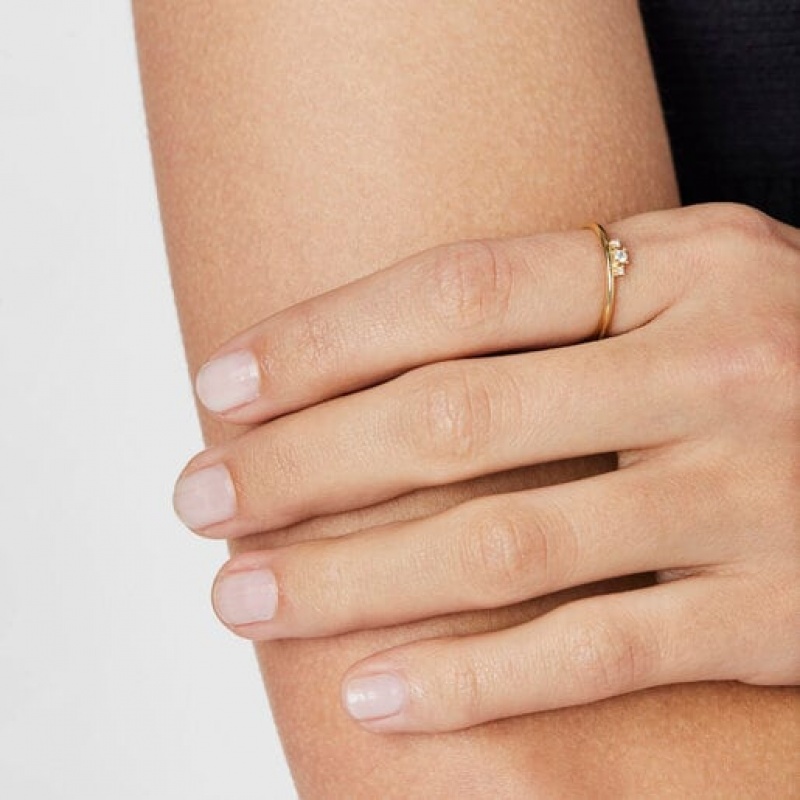 Tous Les Classiques With Diamonds Ring Gold | Österreich-XHYEDS106