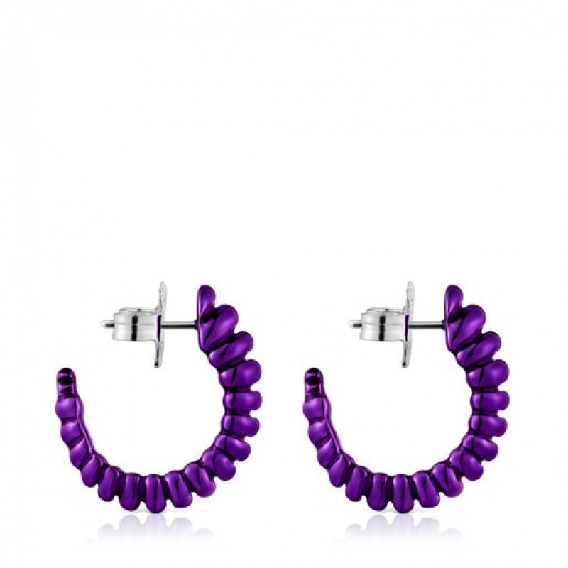 Tous Lilac Virtual Garden Ohrringe Lila | Österreich-NZKUAJ748