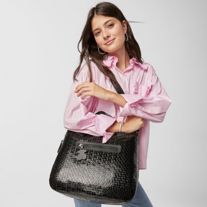 Tous Lindsay City Handtasche Schwarz | Österreich-XWLVUS719