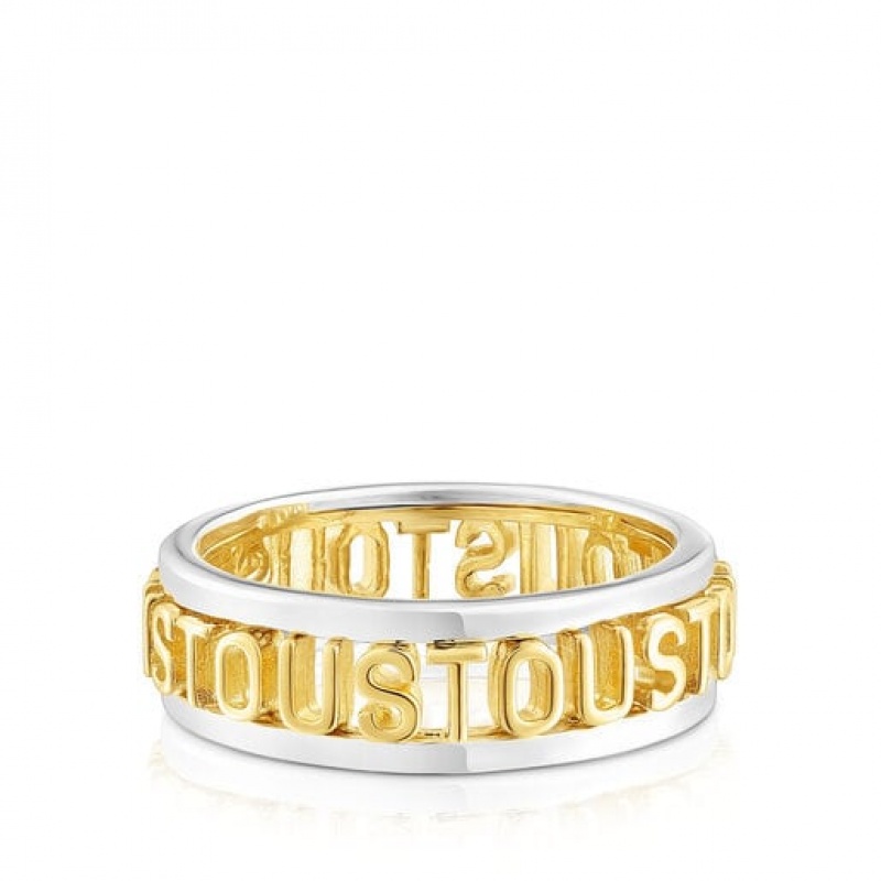 Tous Logo Ring Gold | Österreich-XGVUFM291