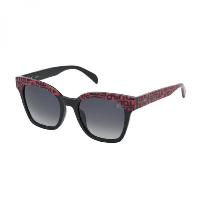 Tous Logogram Sonnenbrille Rot Schwarz | Österreich-AUBMLG746