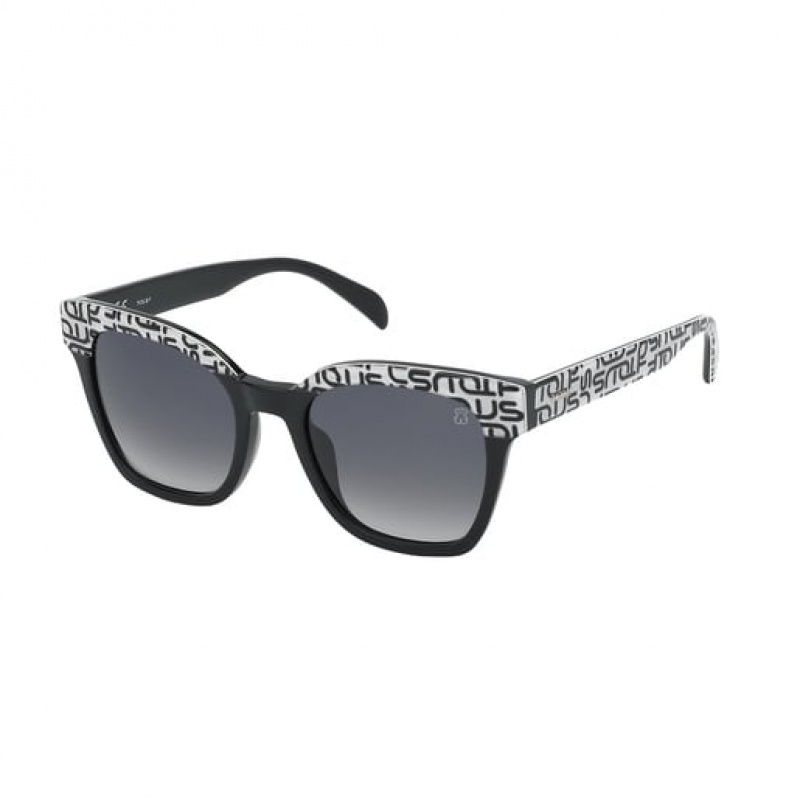 Tous Logogram Sonnenbrille Schwarz Weiß | Österreich-INLXCM081