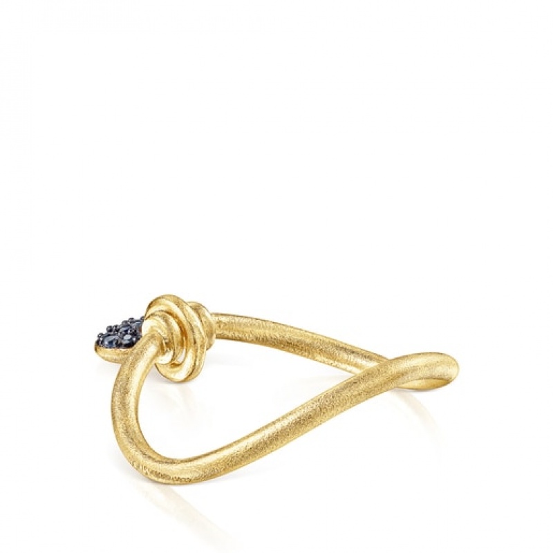 Tous Luah Luna With Sapphires Ring Gold | Österreich-CPKTSV213