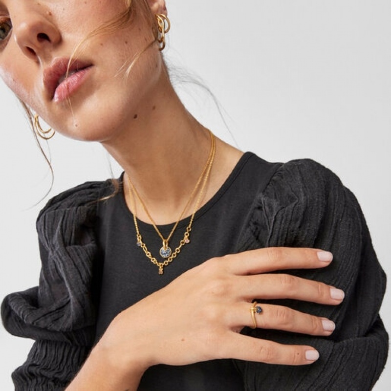 Tous Luah Luna With Sapphires Ring Gold | Österreich-CPKTSV213