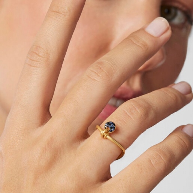 Tous Luah Luna With Sapphires Ring Gold | Österreich-CPKTSV213