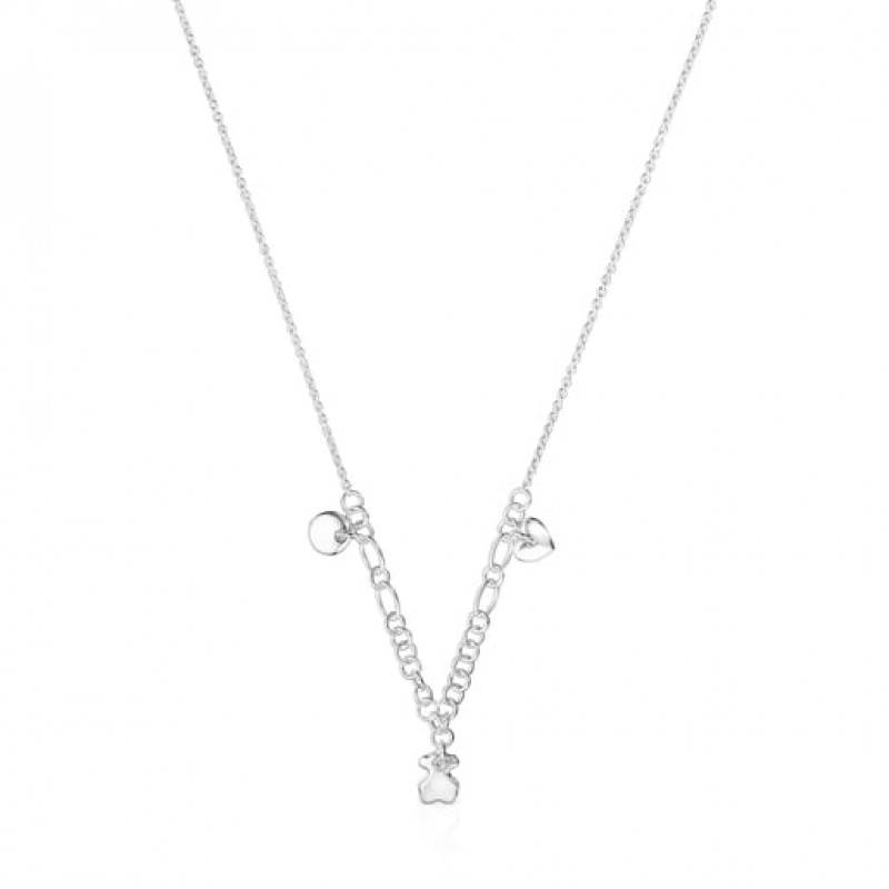 Tous Luah Motif Halskette Silber | Österreich-AVXLRU945