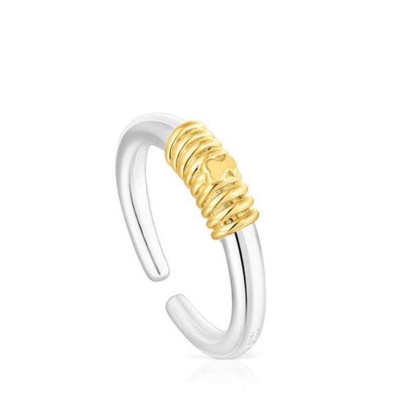 Tous Lure Open Ring Silber | Österreich-AXMNVJ306