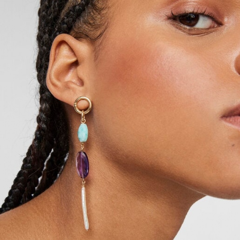 Tous Luz With Gemstones Anhänger Gold | Österreich-ETBLKY371