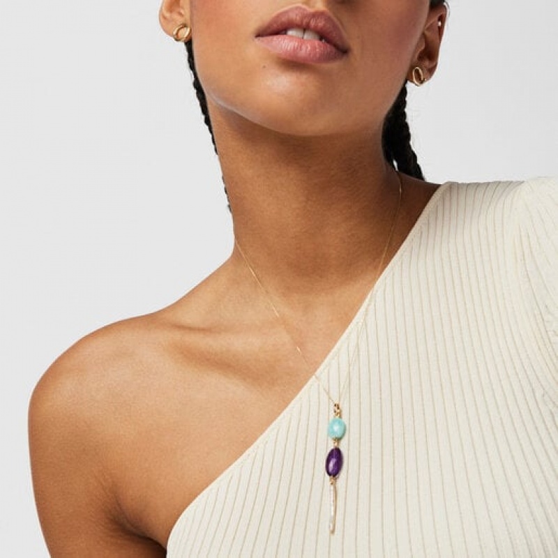 Tous Luz With Gemstones Anhänger Gold | Österreich-ETBLKY371